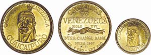 Medals - Venezuela - Lot (3 Medals) - Gold - ... 