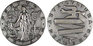 Medalhas - Prata - 1956 - Álvaro de Brée - ... 