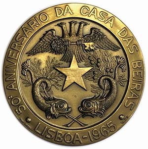 Medalhas - Escultor Cabral Antunes - Bronze ... 