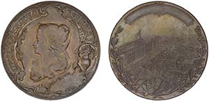 Medals - Copper - 1896 - C. Figueira - ... 