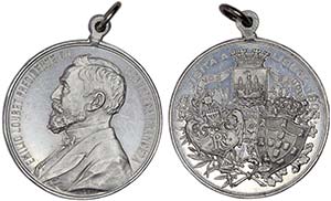 Medalhas - Alumínio - 1905 - Emilio Loubet, ... 