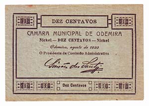 Emergency Paper Money - Portugal - Odemira; ... 