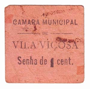 Emergency Paper Money - Portugal - Vila ... 
