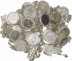 Belts and Bracelets - Lot (5 Pieces) - ... 