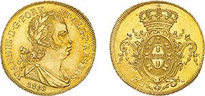 Gold - Meia Peça 1805; 6 Known Exemplars; ... 
