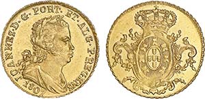 Ouro - Escudo 1807; Excelente Estado de ... 