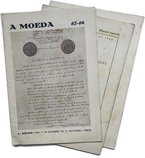 A. Molder - A Moeda; Catálogo da ... 