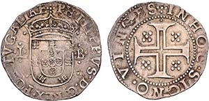 Portugal - D. Filipe II (1598-1621) - Silver ... 