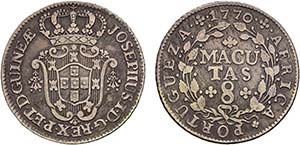 Angola - D. José I (1750-1777) - Silver - 8 ... 