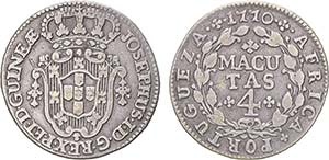Angola - D. José I (1750-1777) - Silver - 4 ... 