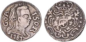 India - D. Maria I (1788-1799) - Silver - ... 