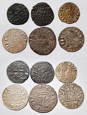Spain - Lot (6 Coins) - Alfonso I, Aragón: ... 