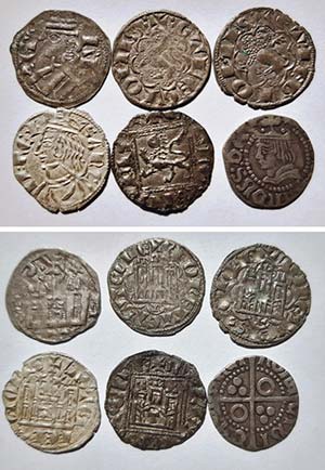 Spain - Lot (6 Coins) - Alfonso VIII: ... 