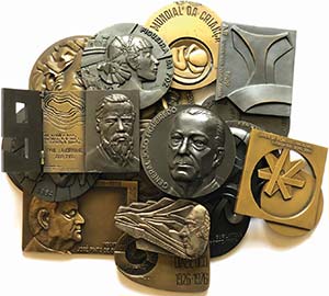 Medals - Lot (17 Medals) - Dorita Sculptor - ... 