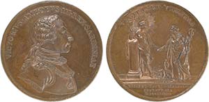 Medals - Italy - Copper - 1783 - Casa de ... 