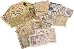 Emergency Paper Money - Portugal - Lot (21 ... 