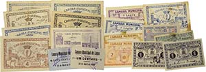 Emergency Paper Money - Portugal - Lot (19 ... 