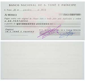 Paper Money - S. Tomé and Príncipe - Banco ... 