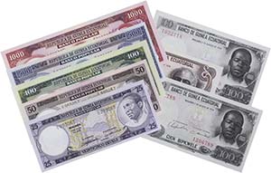 Paper Money - Equatorial Guinea - Lot (8 ... 