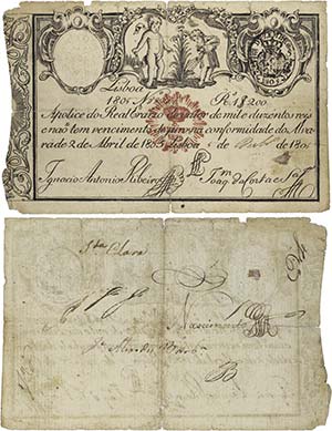 Imperial Treasury - Portugal - 1$200 Réis ... 