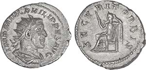 Roman - Philip I (244-249) - Antoninianus, ... 