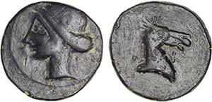 Ibero-Roman - Carthago Nova - Calco; 220-215 ... 
