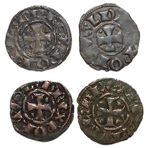 Portugal - D. Dinis I (1279-1325) - Lot (4 ... 