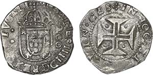 D. João IV - Meio Cruzado; Lisboa; G.85.01; ... 