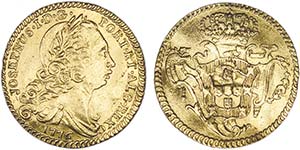 D. José I - Ouro - Escudo 1776; G.47.06, JS ... 