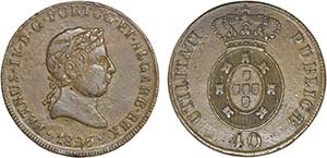 D. Pedro IV - Pataco 1826; G.01.02; MBC+/BELA