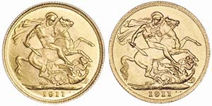 Canada - Lot (2 Coins) - Gold - Sovereigns - ... 