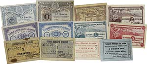 Emergency Paper Money - Portugal - Lote (12 ... 