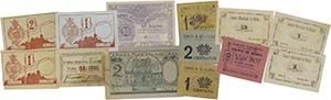 Emergency Paper Money - Portugal - Lote (13 ... 