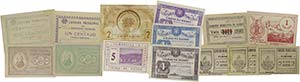 Emergency Paper Money - Portugal - Lote (14 ... 