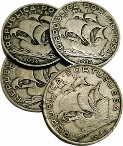 República - Lote (34 Moedas) - 10$00 1932 ... 