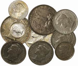 Portugal - Republic - Lot (10 Coins) - 1$00 ... 
