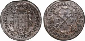 Angola - D. Pedro II (1683-1706) - X Réis ... 