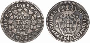 Angola - D. José I (1750-1777) - Silver - 2 ... 