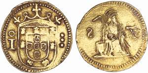 Índia - D. João III - Ouro - Pardau de S. ... 