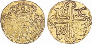 India - D. Maria I (1786-1799) - Gold - 12 ... 