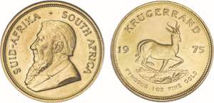 South Africa - Gold - Krugerrand 1975; ... 