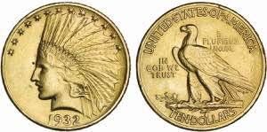 United States of America - Gold - 10 Dollars ... 