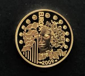 France - Gold - 50 Euros 2009; Europa; with ... 