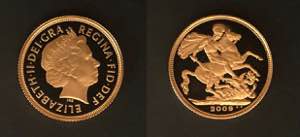 Great Britain - Gold - Sovereign 2009; with ... 