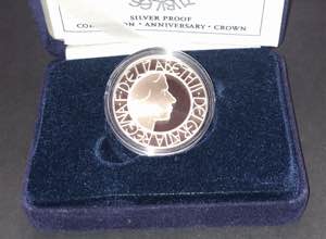 Great Britain - Silver - Crown 2003; 50th ... 