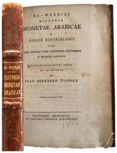 Books - Al - Makrizi - HISTORIA MONETAE ... 