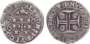 D. Afonso VI - Tostão; cruz cantonada; ... 
