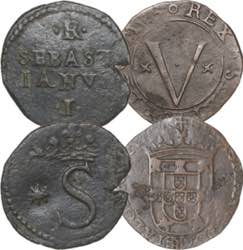 Portugal - D. Sebastião I (1557-1578) - Lot ... 
