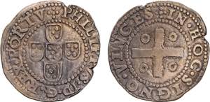 Portugal - D. Filipe I (1580-1598) - Silver ... 