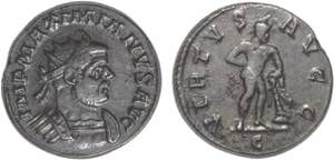 Roman - Maximian (286-305) - Antoninianus, ... 
